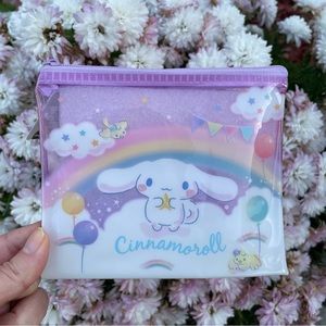 Sanrio Cinnamoroll Purple Mini Zipper Bag